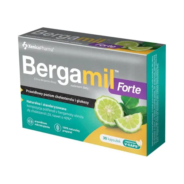 Bergamil Forte 30 kapsułek