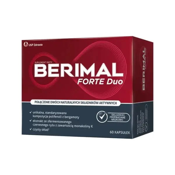 BERIMAL Forte Duo, 60 kapsułek