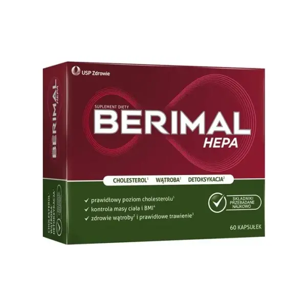 Berimal Hepa 60 kapsułek
