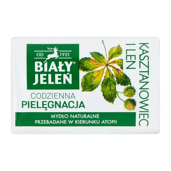 Biały Jeleń Mydło hypoalergiczne z kasztanowcem, 100 g
