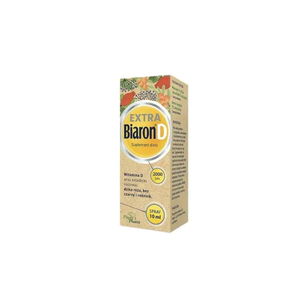 Biaron D Extra witamina D 2000 j.m. spray do ust 10 ml