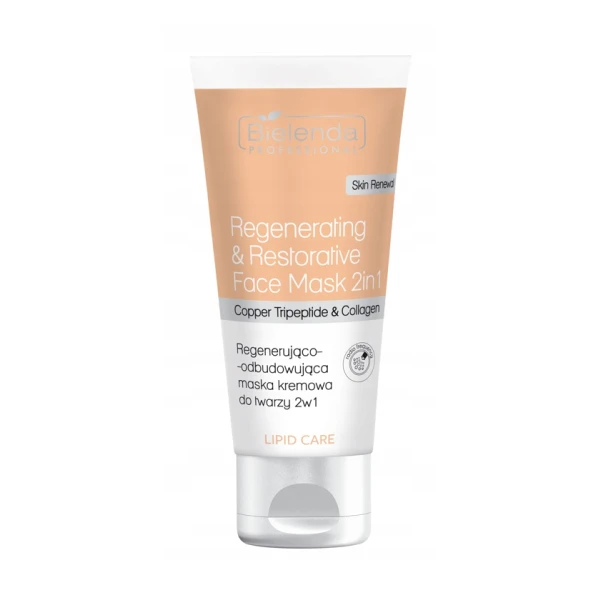 Bielenda Lipid care regenerująco-odbudowująca maska kremowa do twarzy, 150ml