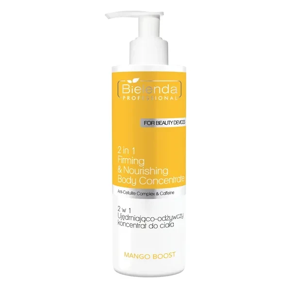 Bielenda Professinal Mango Boost Koncentrat do ciała ujędrniająco-odżywczy 2w1, 450 ml