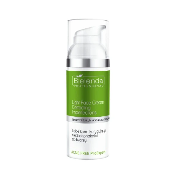 BIELENDA Professional Acne Free ProExpert Krem redukujący niedoskonałości z kwasami, 50 ml