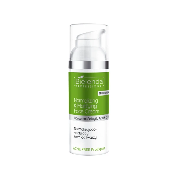 Bielenda Professional Acne Free ProExpert Krem do twarzy normalizująco-matujący, 50ml