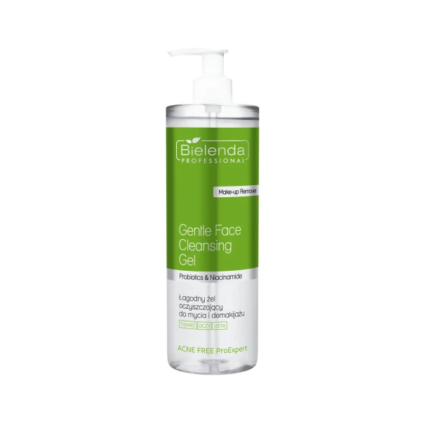 Bielenda Professional Acne Free ProExpert Żel do mycia i demakijażu oczyszczający łagodny, 500 g
