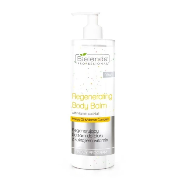 BIELENDA Professional Regenerujący balsam do ciała z koktajlem witamin, 490 ml