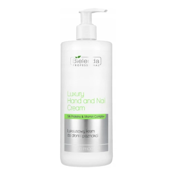 BIELENDA Professional Krem do dłoni i paznokci luksusowy, 500 ml
