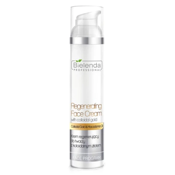 BIELENDA Professional Krem regenerujący do twarzy z koloidalnym złotem, 100 ml