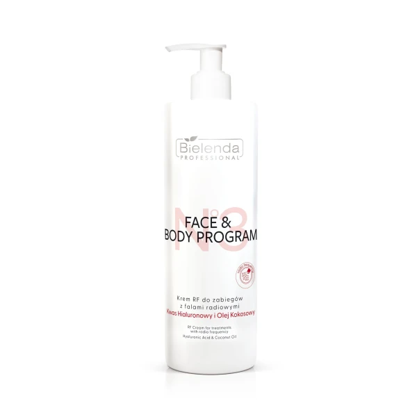 BIELENDA Professional Krem RF do zabiegów z falami radiowymi, 500 ml