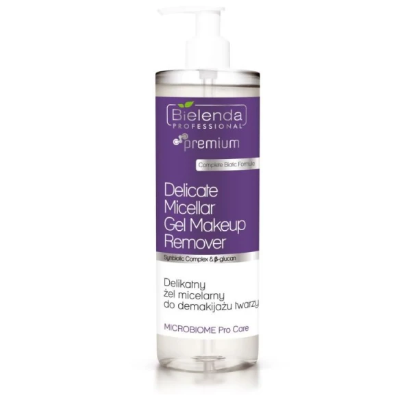 Bielenda Professional Microbiome Pro Care Żel micelarny do demakijażu twarzy delikatny, 500ml