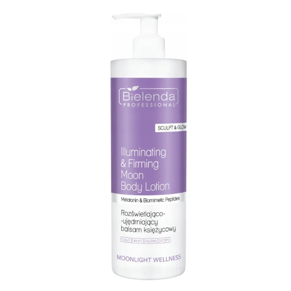 BIELENDA Professional Moonlight Wellness Księżycowy rozświetlająco-ujędrniający balsam, 500 ml