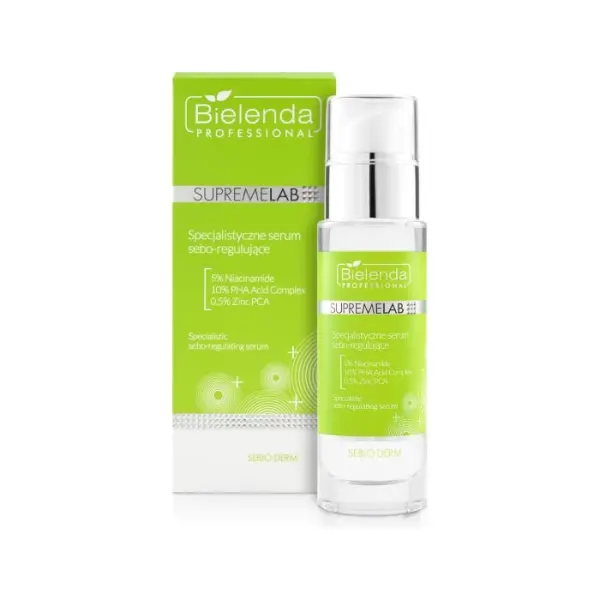 BIELENDA Professional SupremeLab Sebio Derm Serum sebo-regulujące specjalistyczne, 30 ml