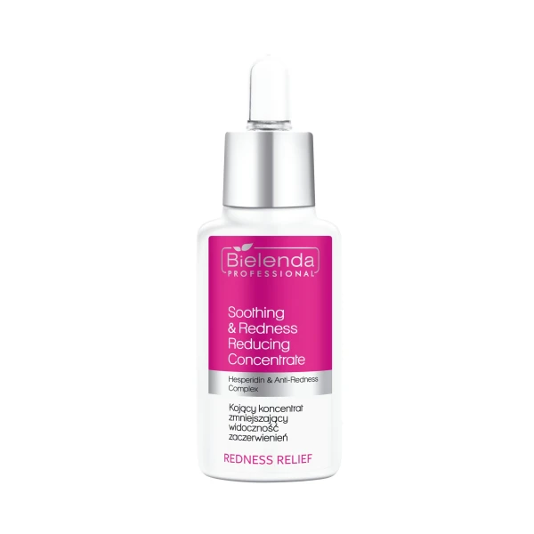 Bielenda Redness relief kojący koncentrat zmniejszający widoczność zaczerwienień, 30ml