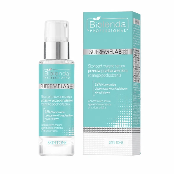 Bielenda SUPREMELAB SKIN TONE Skoncentrowane serum przeciw przebarwieniom, 30 ml