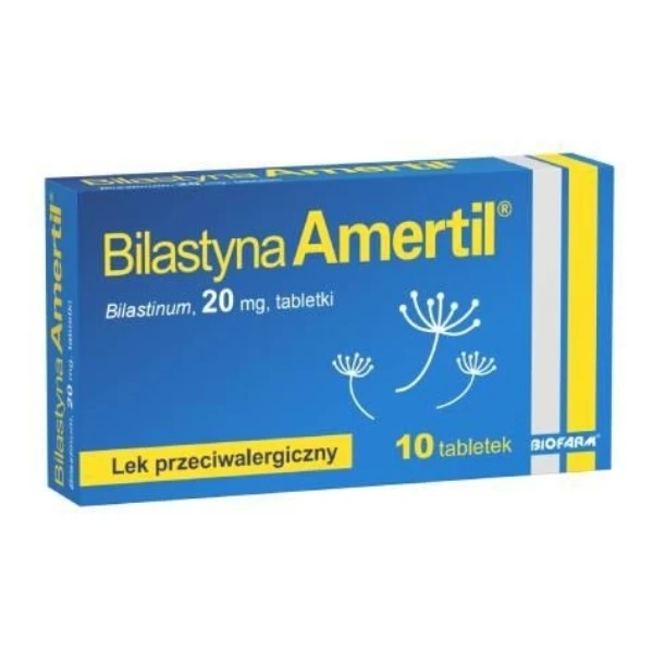 Bilastyna Amertil, 20tabl.