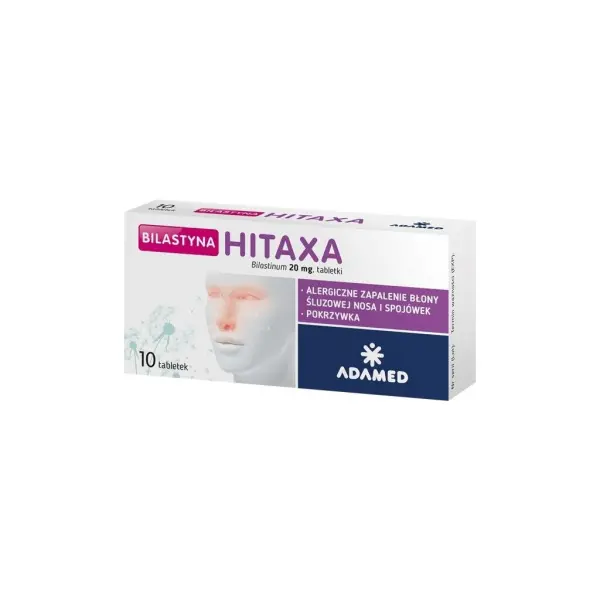 Bilastyna Hitaxa 20 mg 10 tabletek