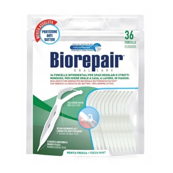 BioRepair Flosser niciowykałaczki do zębów, 36 szt.
