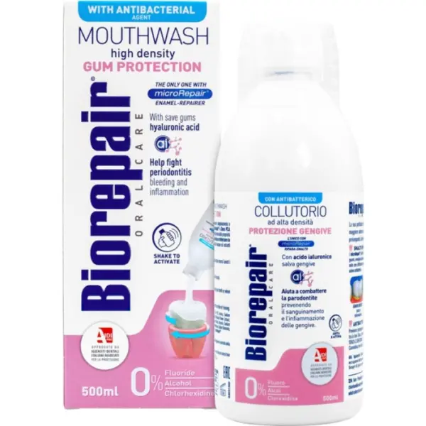 BIOREPAIR Ochrona Dziąseł Płyn do higieny jamy ustnej, 500 ml