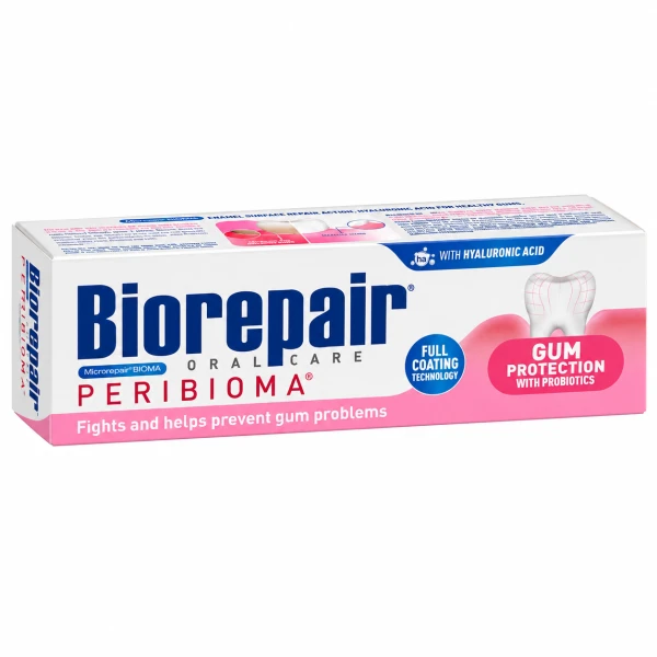 Biorepair Peribioma ochrona dziąseł, 75 ml