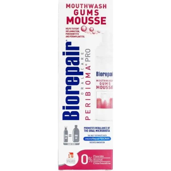 BIOREPAIR Peribioma Pianka do higieny jamy ustnej, 200 ml