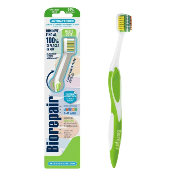 Biorepair szczoteczka curve Junior 7-14 lat medium