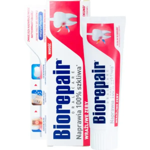 BIOREPAIR Wrażliwe Zęby Pasta do mycia zębów, 75 ml