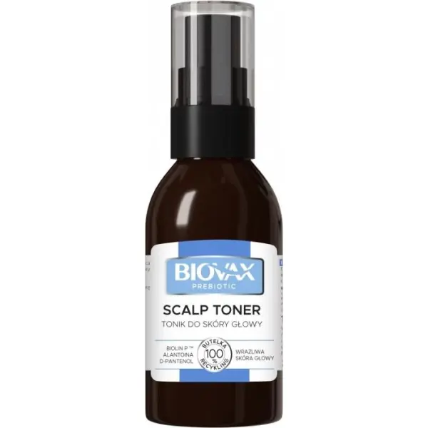 BIOVAX PREBIOTIC Tonik do skóry głowy, 100 ml