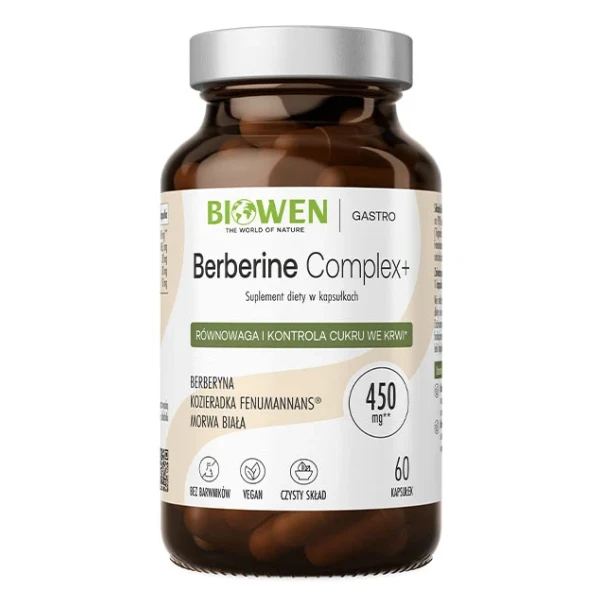 BIOWEN Berberine Complex+, 60 kaps.