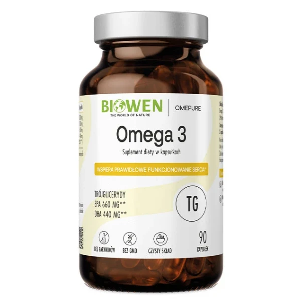 BIOWEN Omega 3, 90 kaps.