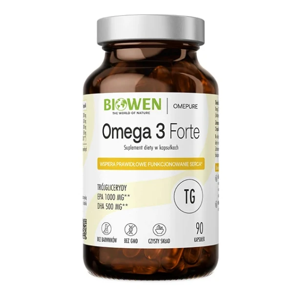 BIOWEN Omega 3 Forte, 90 kaps.