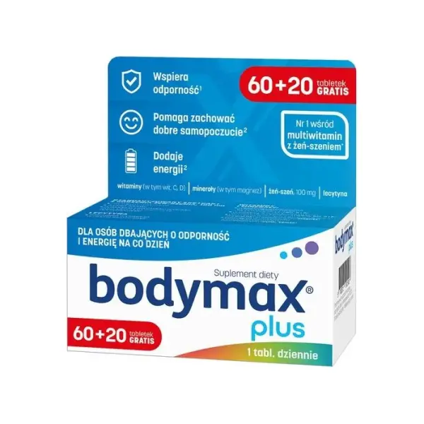 BODYMAX Plus, 80 tabletek