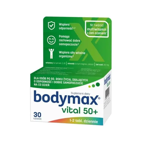BODYMAX Vital 50+, 30 tabletek