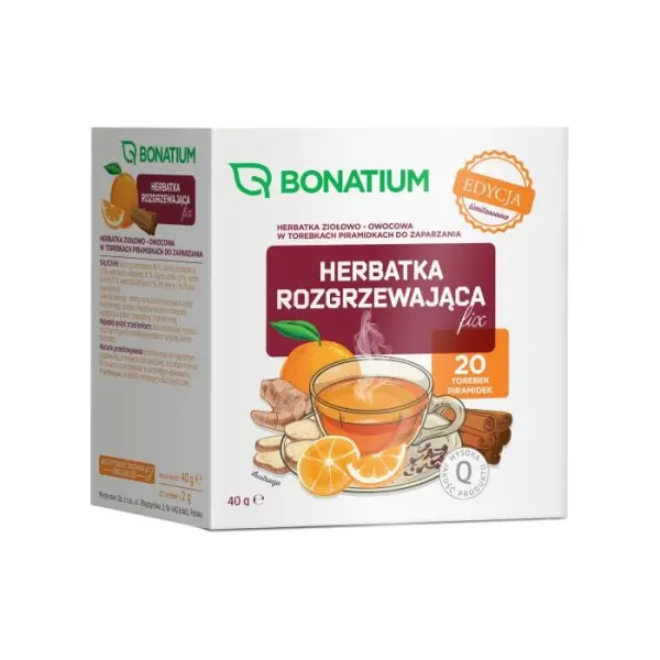 Bonatium Herbatka rozgrzewająca fix 20 torebek