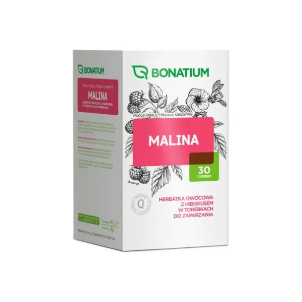 Bonatium Malina herbatka ziołowa 30 torebek