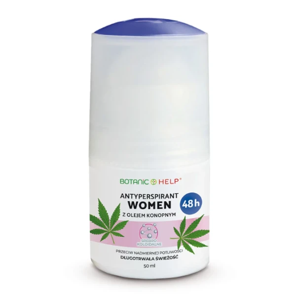 Botanic Help antyperspirant women 48 h z olejem konopnym, 50ml