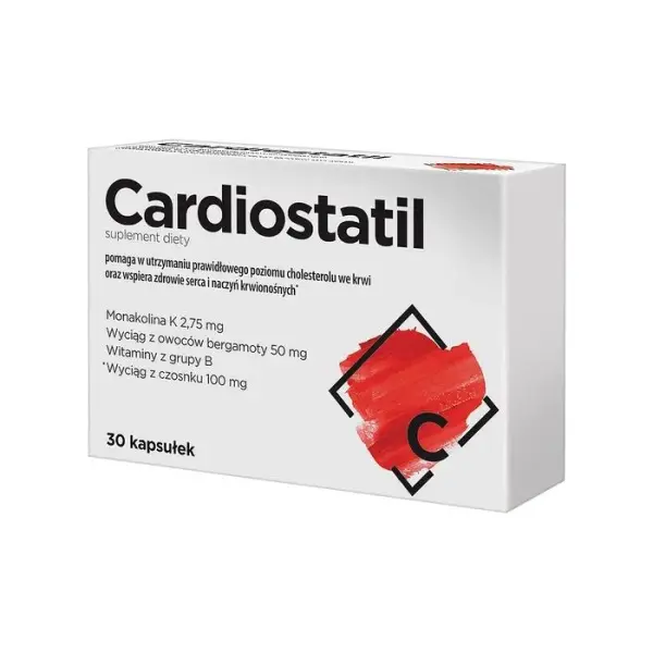 CARDIOSTATIL, 30 kapsułek