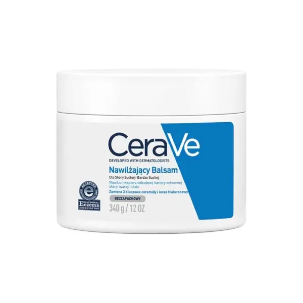 CERAVE Nawilżający balsam odbudowujący barierę ochronną skóry, 340 g