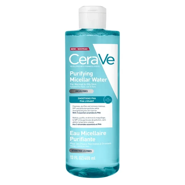 CeraVe Oczyszczający płyn micelarny dla skóry mieszanej i tłustej, 400 ml