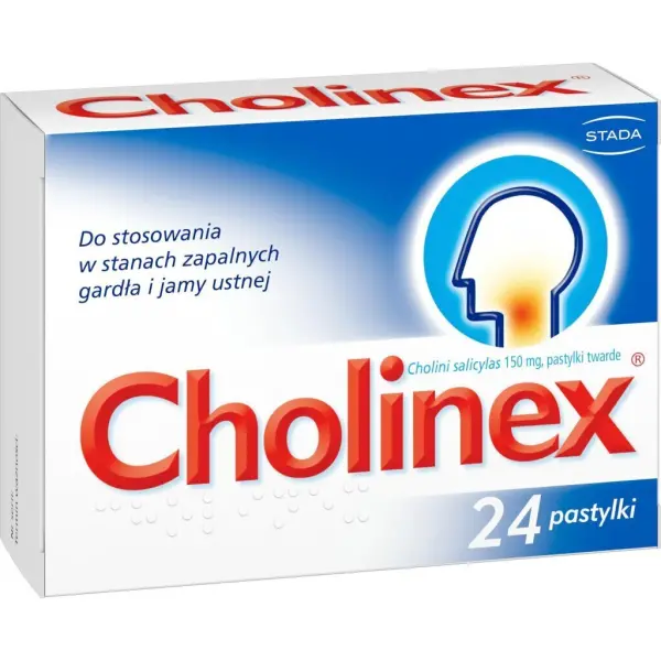 Cholinex 24 pastylki do ssania