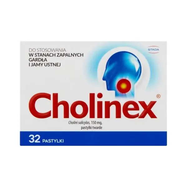 Cholinex 32 pastylki do ssania