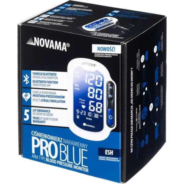 Ciśnieniomierz naramienny NOVAMA Pro Blue