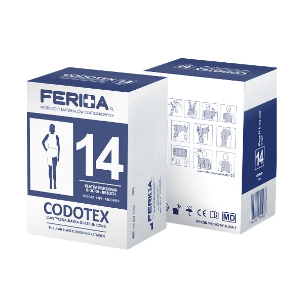 Codotex Siatka opatrunkowa elastyczna NR 14