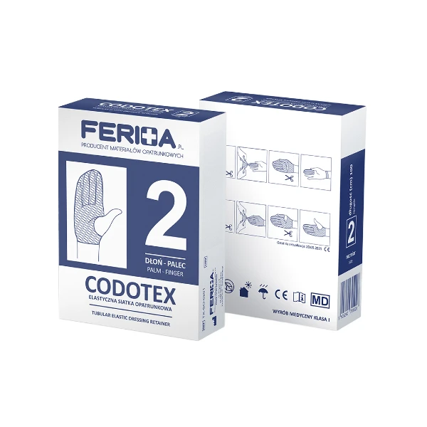 Codotex Siatka opatrunkowa elastyczna NR 2