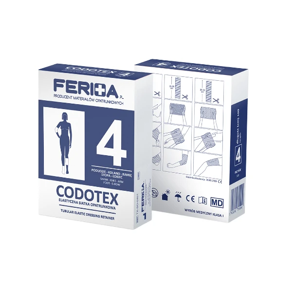 Codotex Siatka opatrunkowa elastyczna NR 4