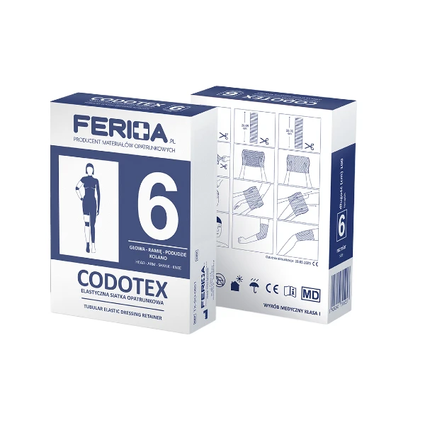 Codotex Siatka opatrunkowa elastyczna NR 6