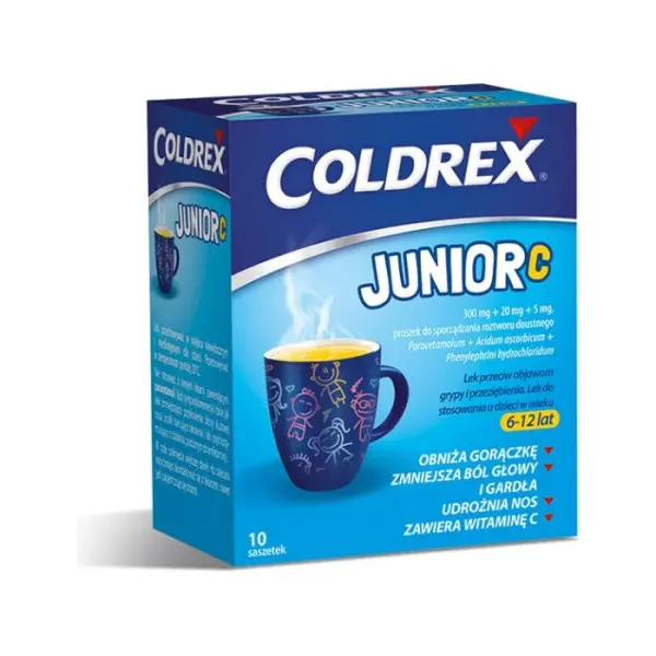 COLDREX Junior C, 10 saszetek