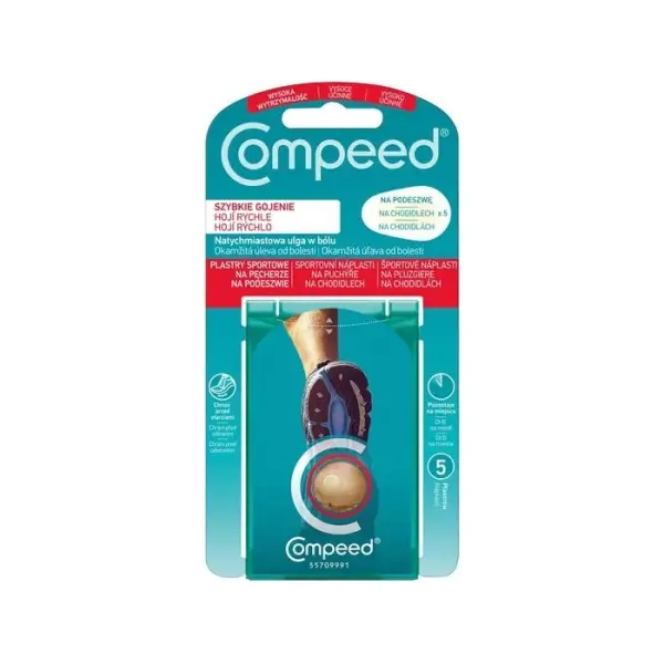 COMPEED plastry na podeszwę, 5 sztuk