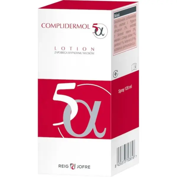 Complidermol 5alfa Lotion 120 ml