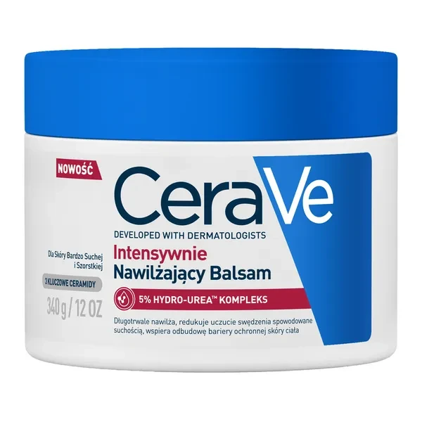 CeraVe Intensive Moisturising Cream Balsam do ciała intensywnie nawilżający, 340 g